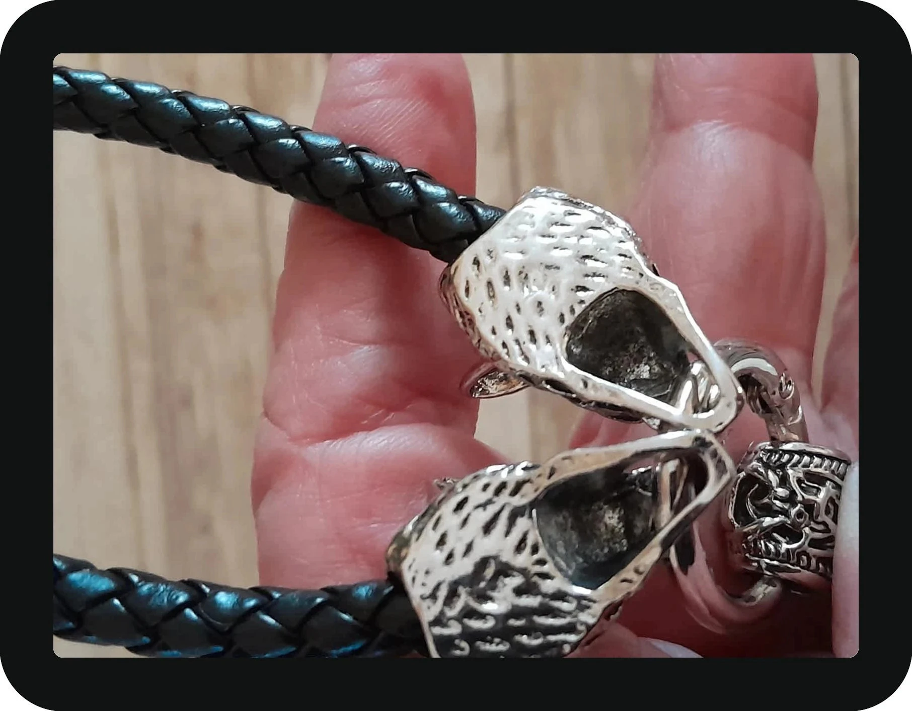 Colar de couro para Homem, viking e mitológico Nº01 – photo 5